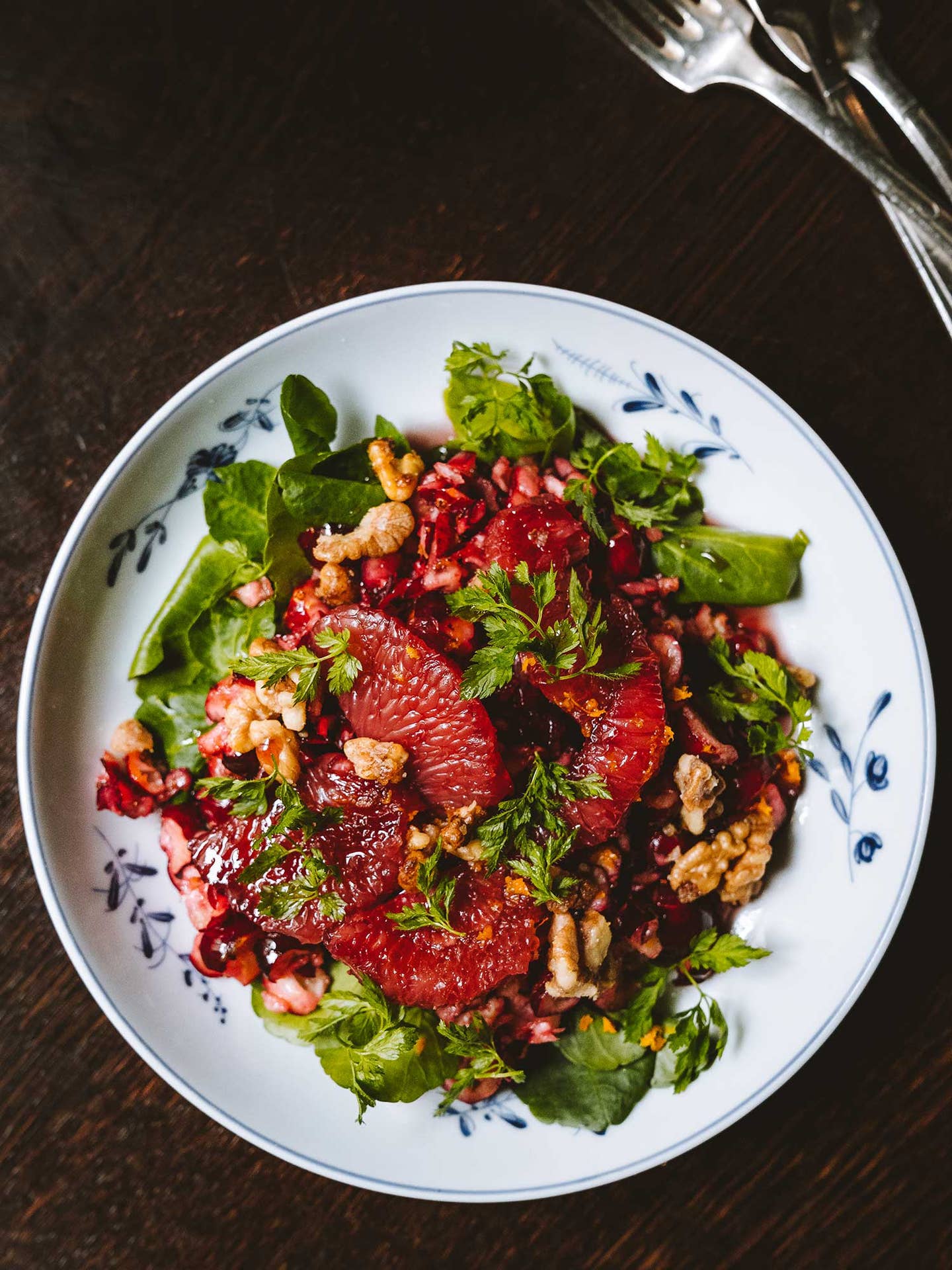 Cranberry and Grapefuit Salad