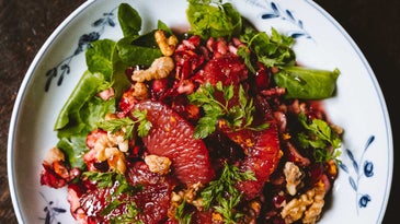 Cranberry and Grapefuit Salad