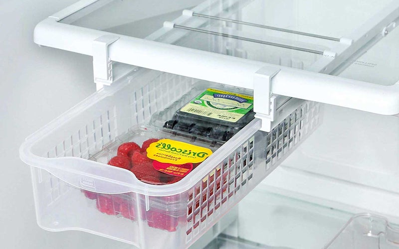Smart Design Refrigerator Pull-Out Bin