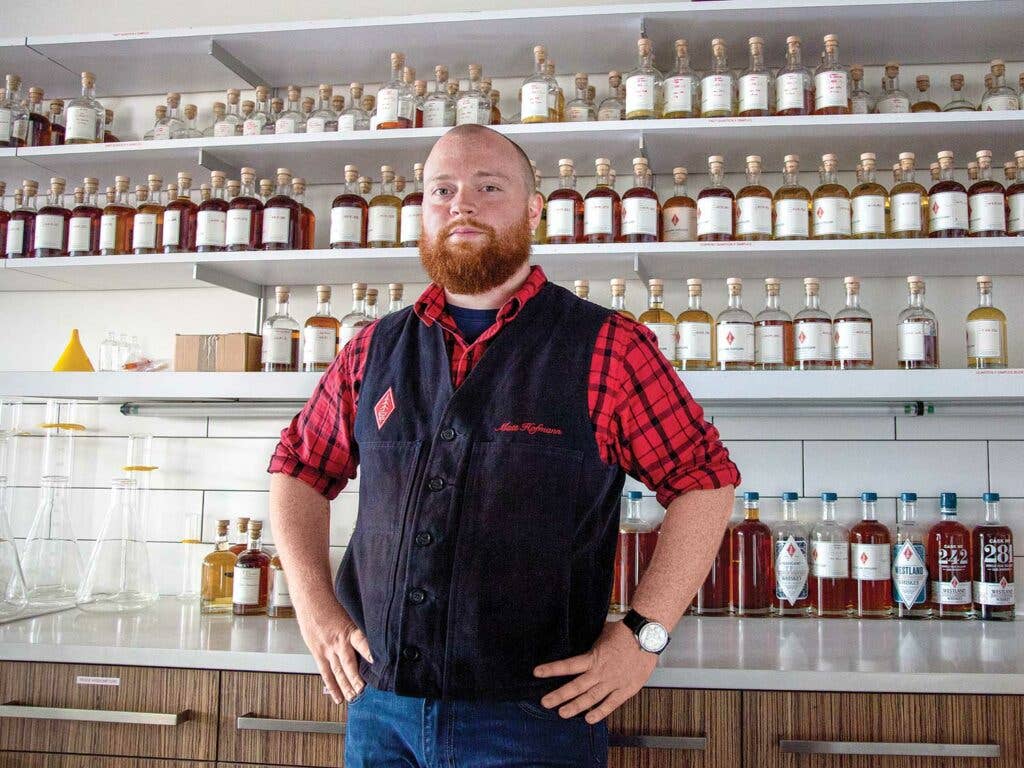 Matt Hofmann, Westland’s master distiller.