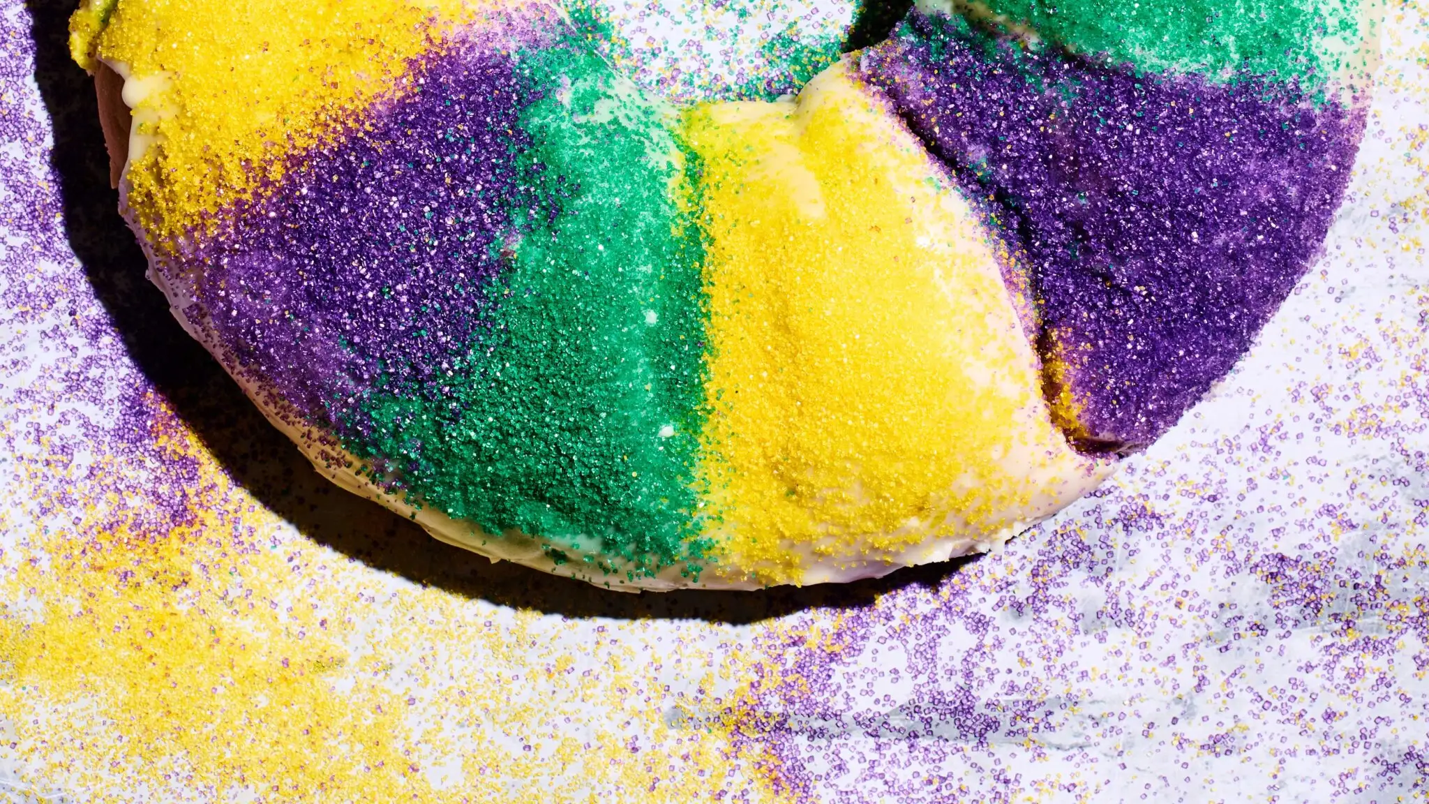 Mardi Gras King Cake-image