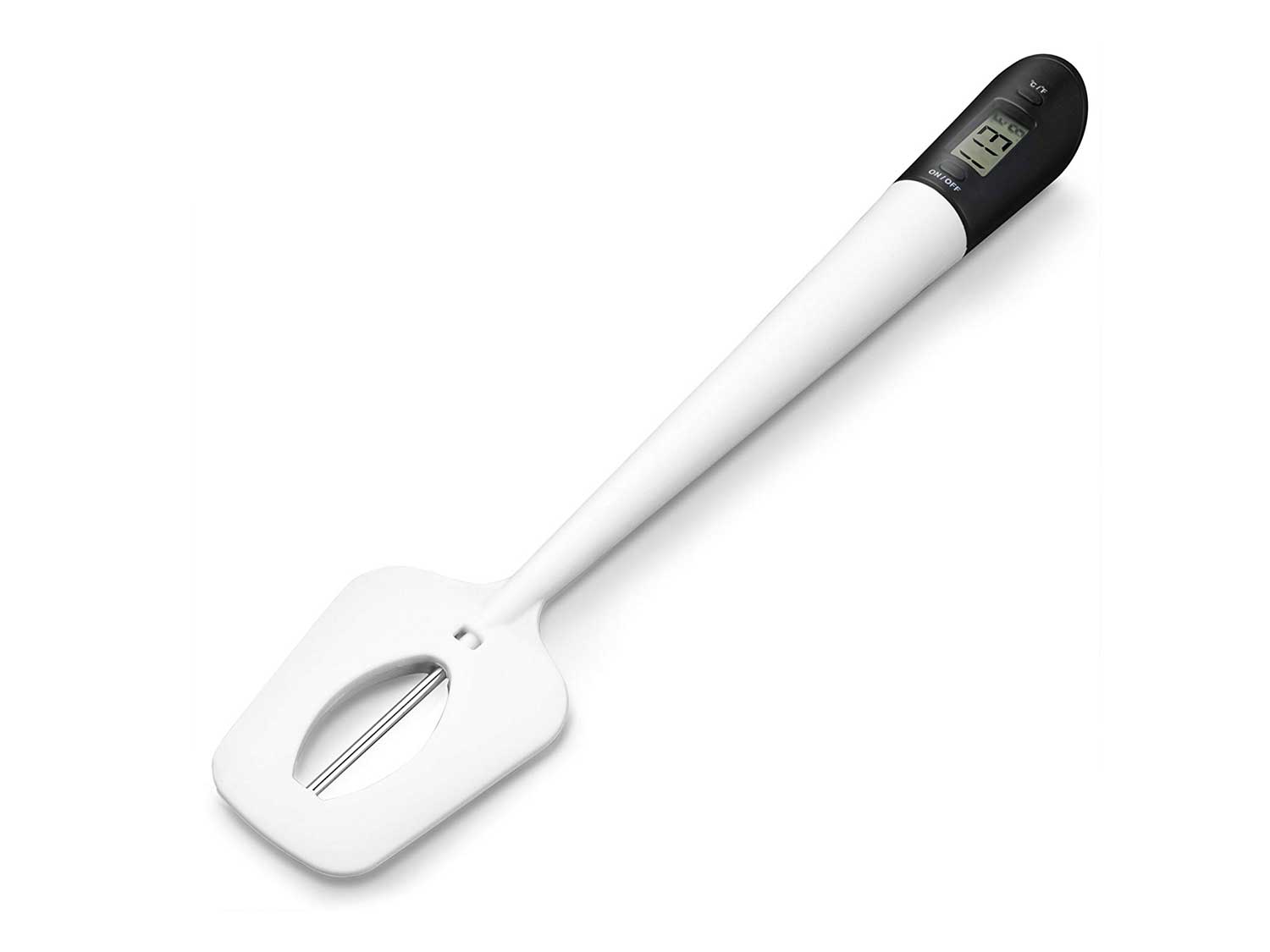 Digital Meat Thermometer Candy Thermometer Spatula with Pot Clip