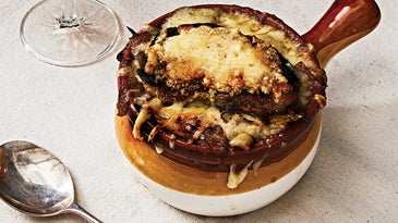 Normandy-Style French Onion Soup
