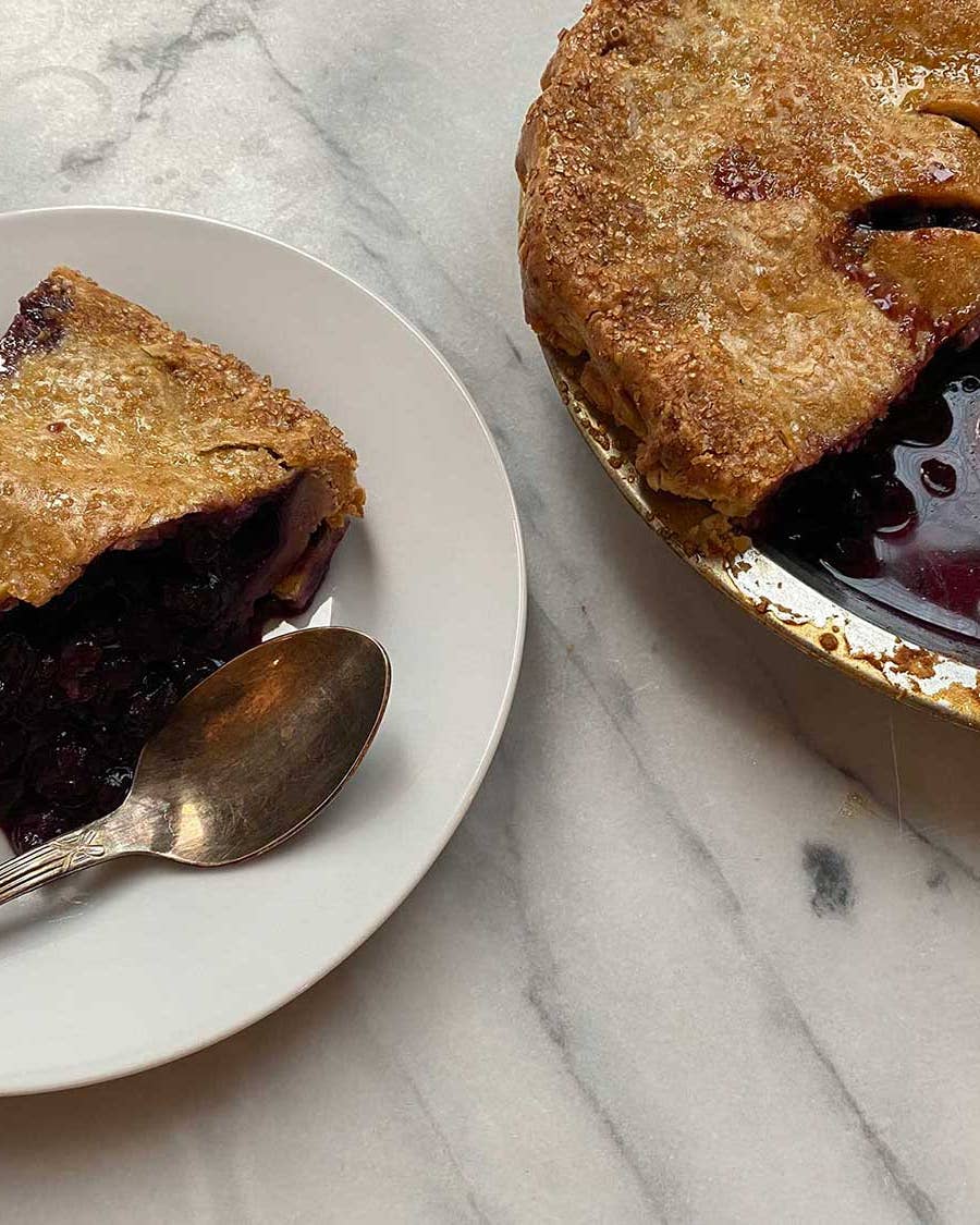 Nell Huffman’s Blueberry Pie
