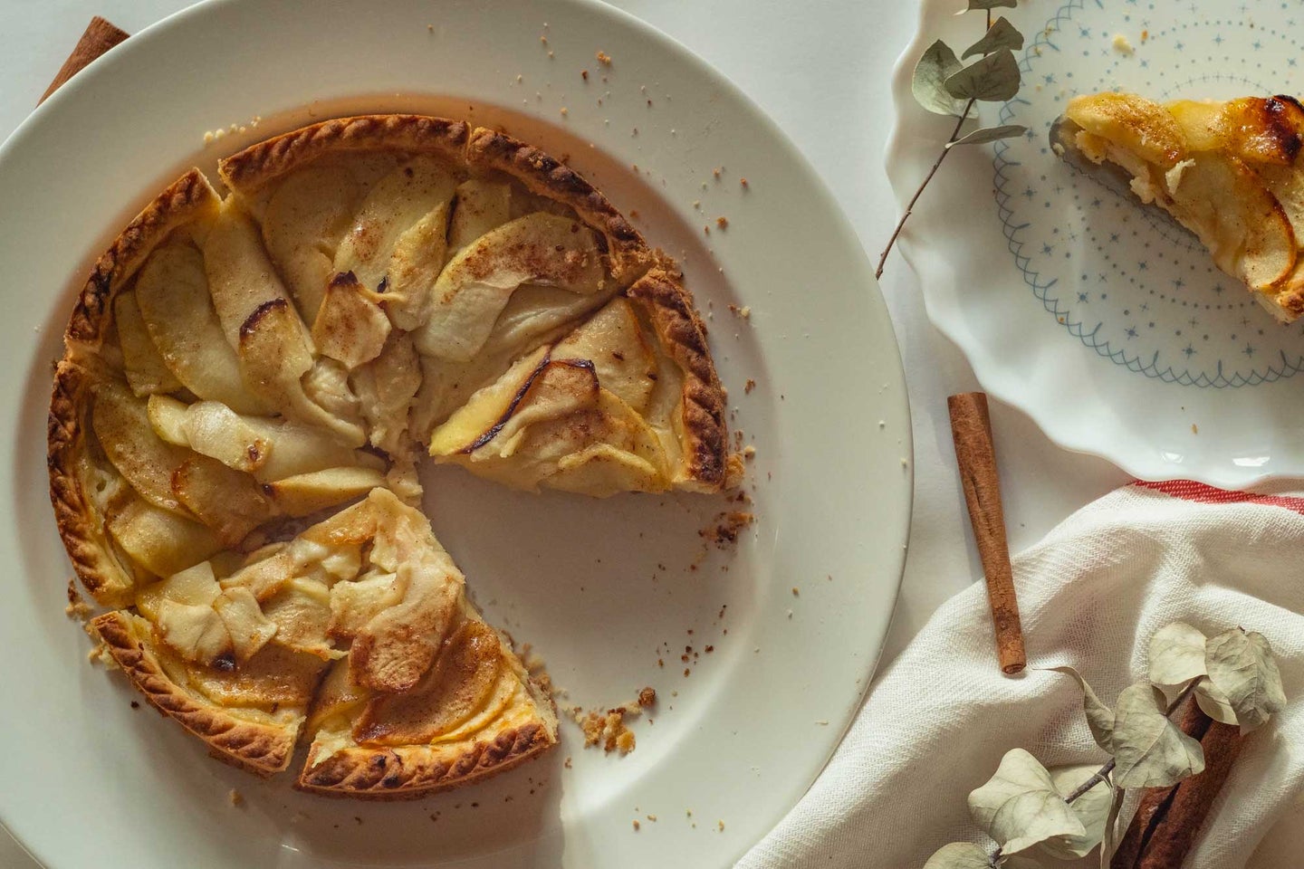 Beautiful apple pie