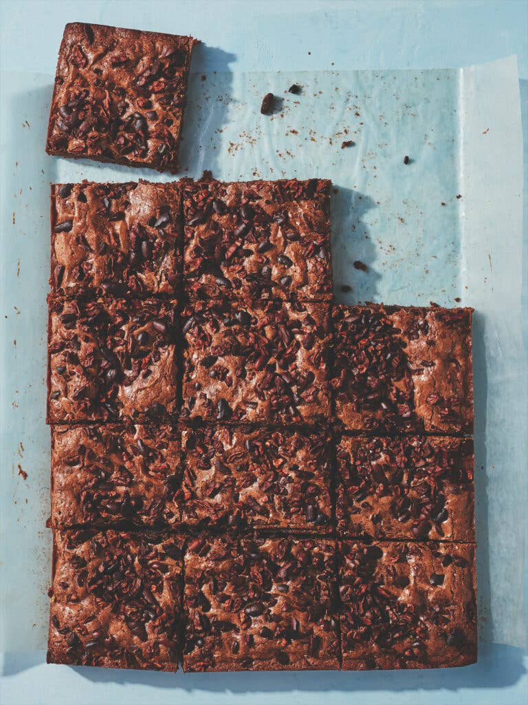 Cacao Nib Brownies