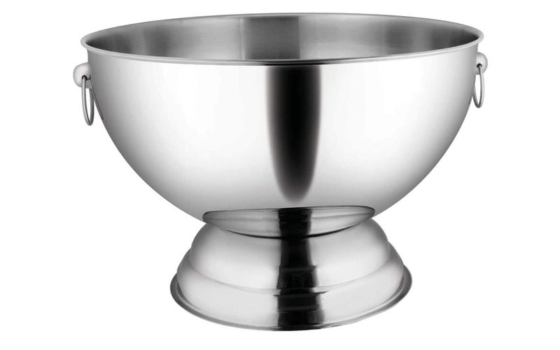 Winco Stainless Steel Punch Bowl with Handles