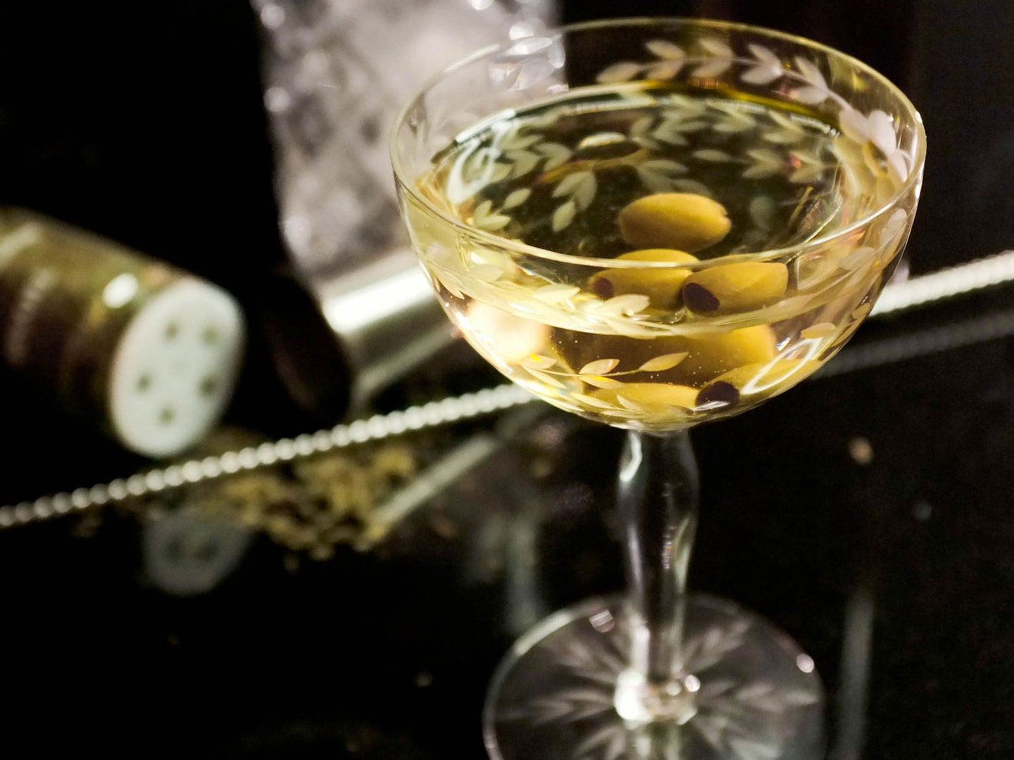 Olive Oil Martini