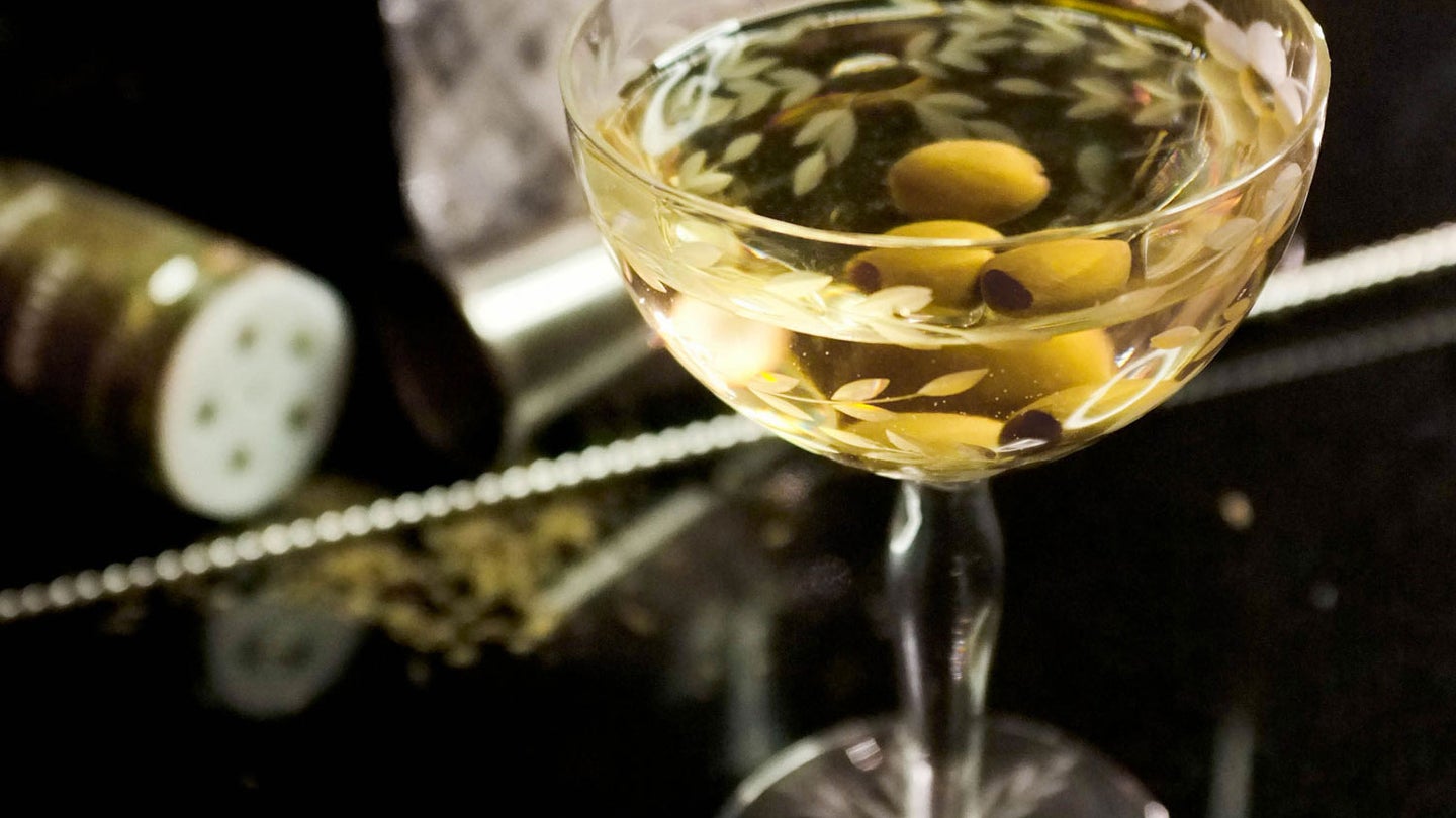 Olive Oil Martini