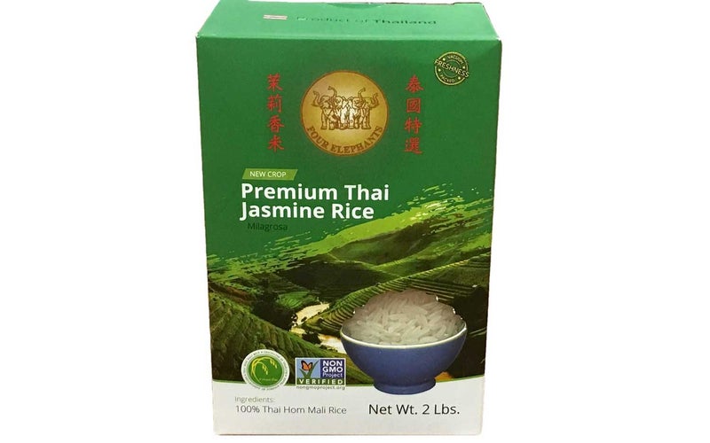 Four Elephants Premium Thai Jasmine Rice Certified Non-GMO