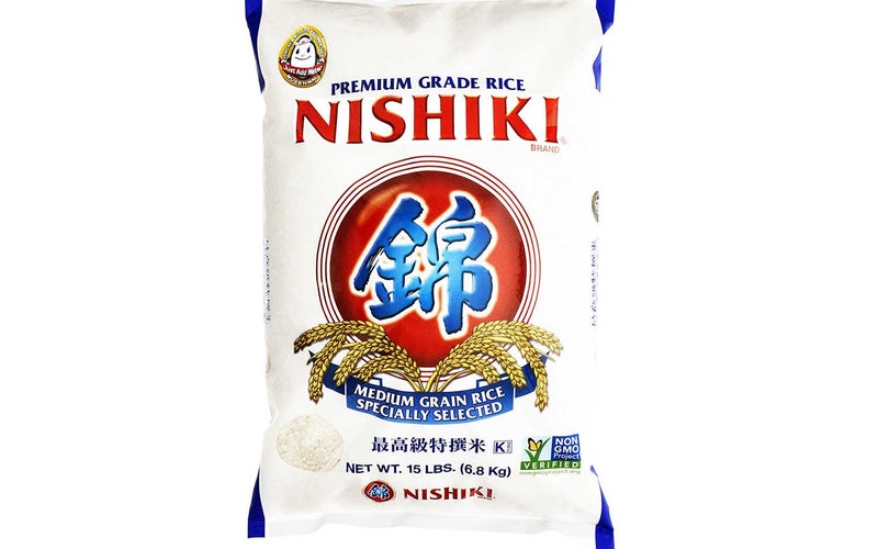 Nishiki Premium Rice, Medium Grain, 240 Oz
