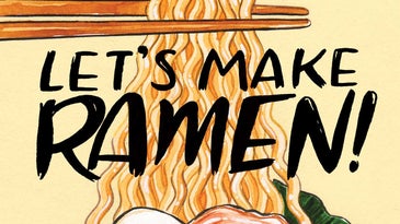 Hugh Amano and Sarah Becan’s Let’s Make Ramen! is a cookbook in comic book form—the perfect way to demystify everything from the history to the step-by-step preparation of authentic Japanese ramen.
