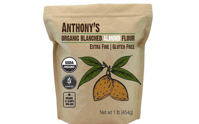 Anthony's Organic Almond Flour, 1 lb, Blanched, Gluten Free, Non GMO, Keto Friendly, Extra Fine, Low Carb