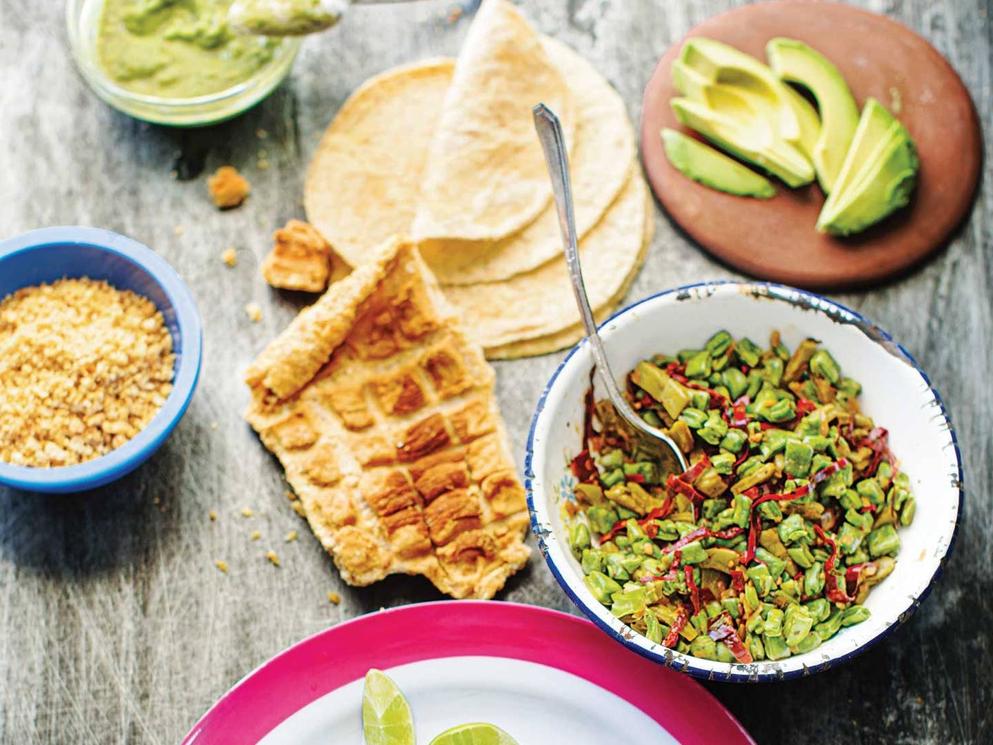 Nopalito Salad with Guajillo Chiles