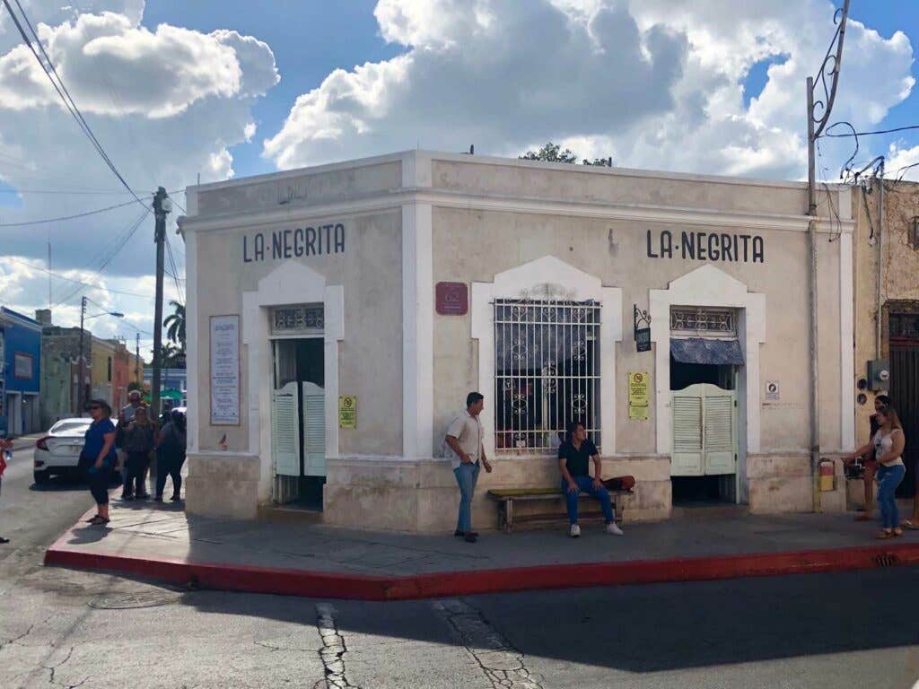 The old school swinging doors nod to Cantina La Negrita’s old-school roots, but its welcoming vibe, fresh food, and trendy drink menu are decidedly contemporary.