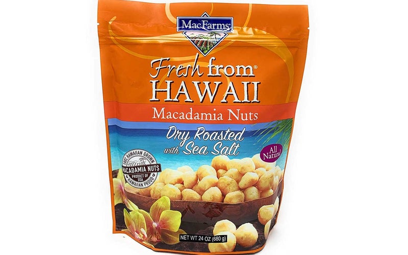 MacFarms Dry Roasted Macadamia Nuts With Sea Salt Fresh From Hawaii 24 Ounce