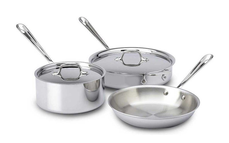 All-Clad 5pc. stainless steel