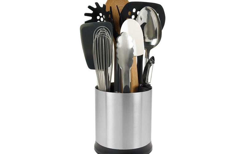 OXO Good Grips Stainless Steel Rotating Utensil Holder