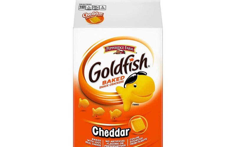 Pepperidge Farm Goldfish Cheddar Crackers, 30 Ounce Carton, 6 Count