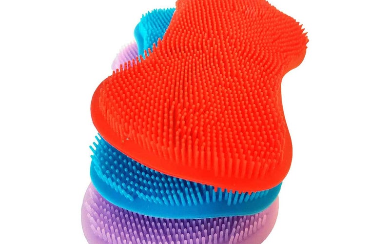 Lubrima Silicone Scrubber Kitchen Dish Sponge