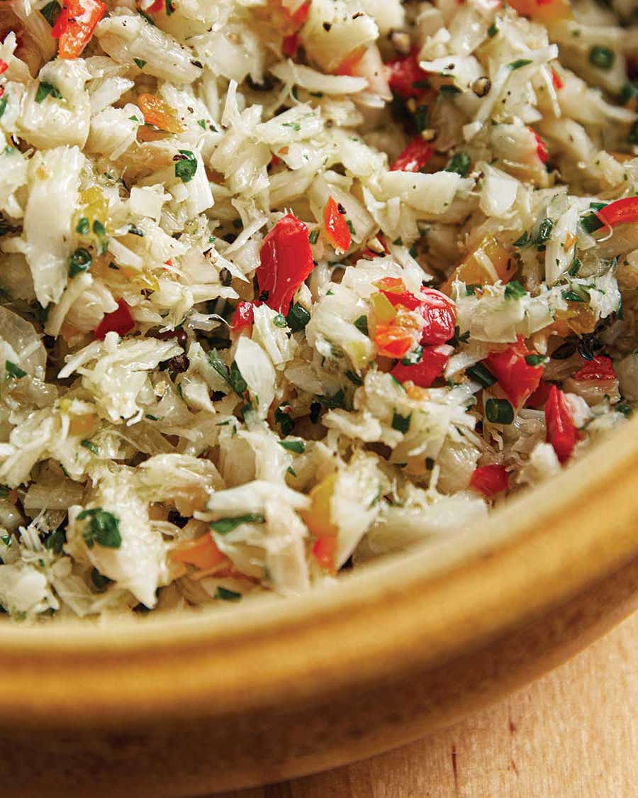 Chiquetaille de Morue (Marinated Salt Cod) Chiquetaille de Mourue (Marinated Salt Cod)