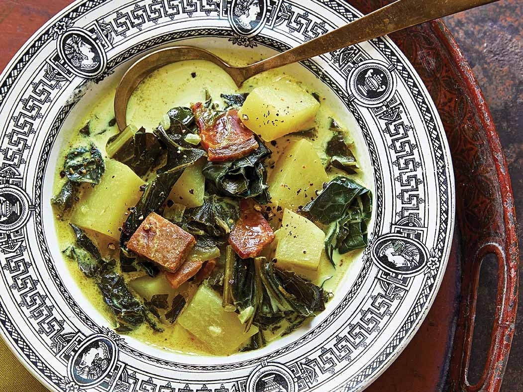 Collard Green Chowder | Saveur