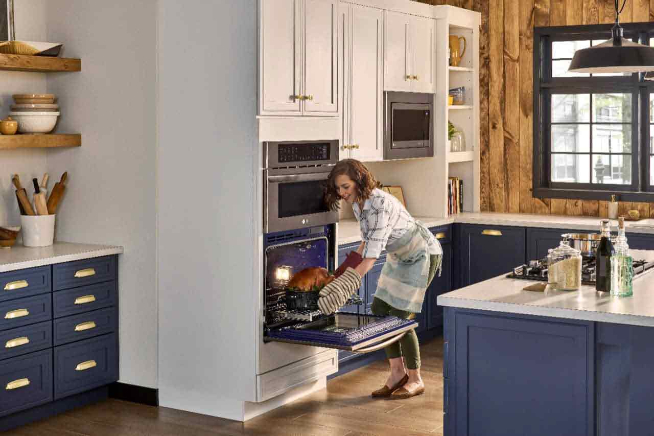 A smart and seek combination double wall oven may be your secret weapon for the holidays.