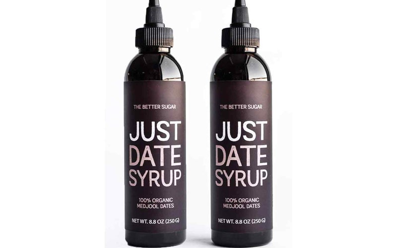 Just Date Syrup: Award-Winning Organic Date Syrup I Two 8.8 OZ Squeeze Bottles I Low-Glycemic, Vegan, Paleo | 1 Ingredient : 100% California Medjool Dates