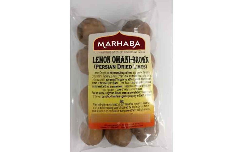 Lemon Omani (Dried Limes), Brown