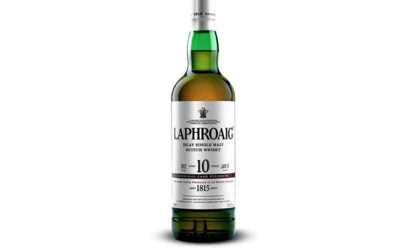 Scotch Whisky (Peated): Laphroaig 10 Year Cask Strength