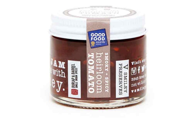 V Smiley Preserves Spicy & Smoky Heirloom Tomato Jam