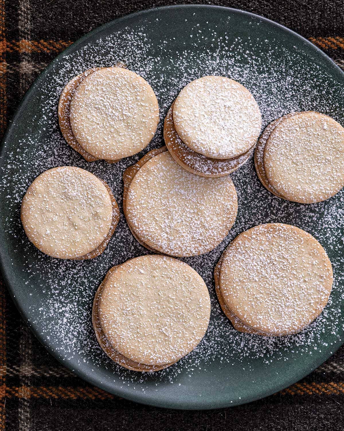 Alfajores Christmas Cookies
