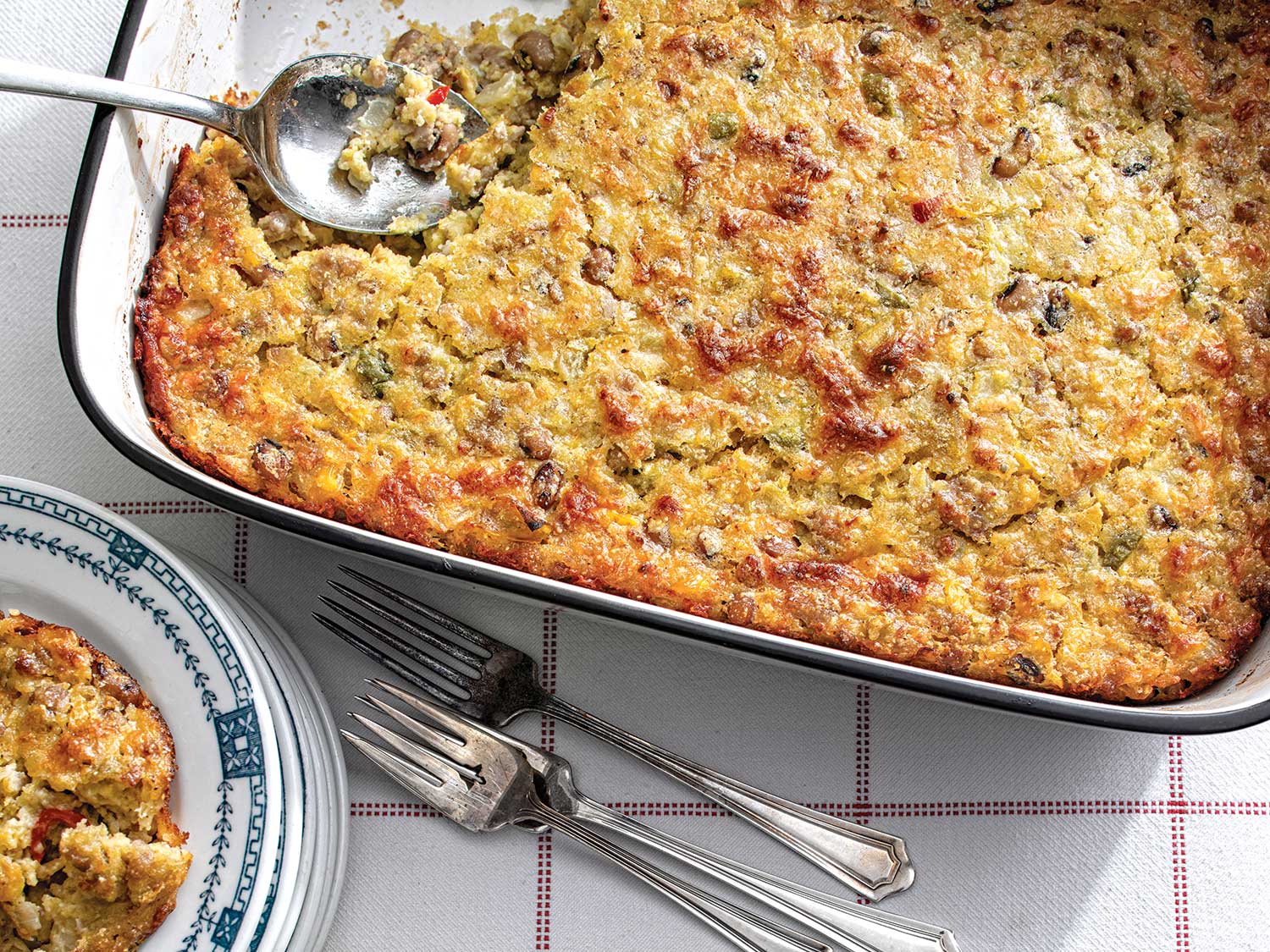 BlackEyed Pea Corn Bread Saveur