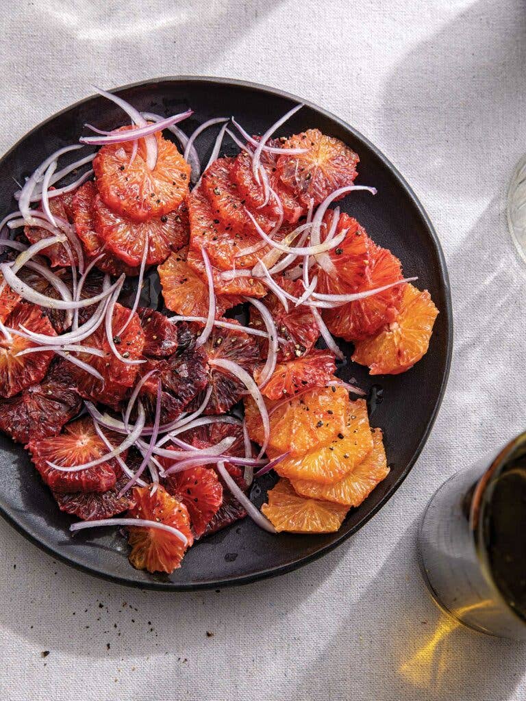 Sicilian Blood Orange and Red Onion Salad