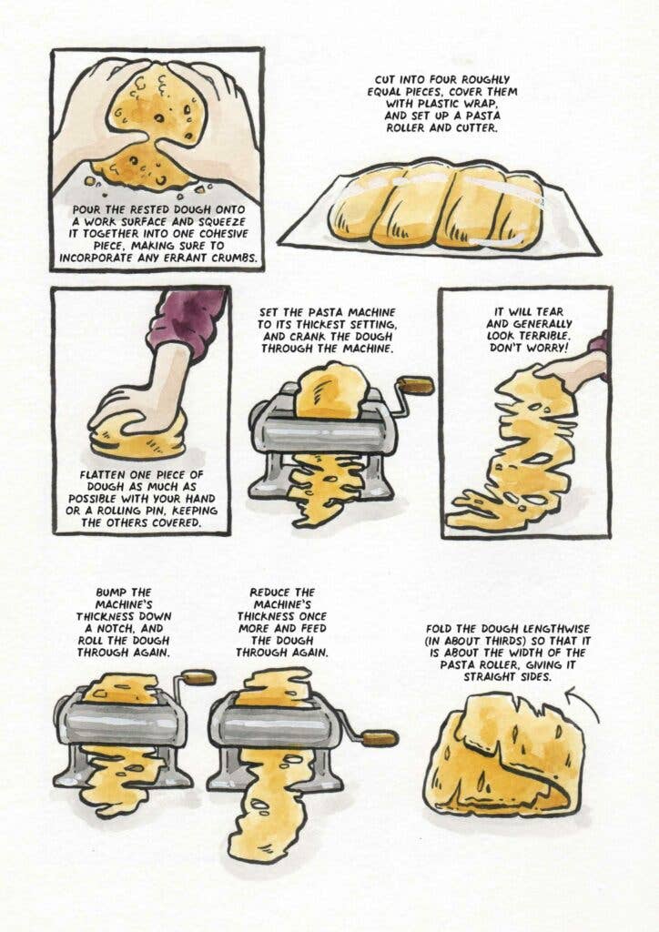 How to make make ramen noodles step 2