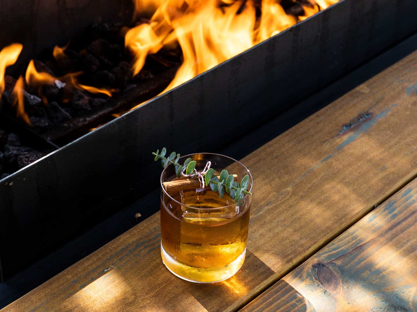 The Nocino old fashioned served at Houston’s Rosie Cannonball