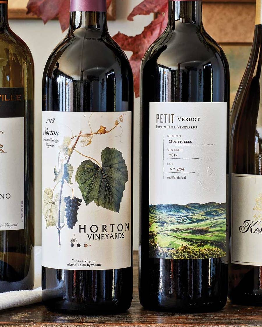 Virginia’s annual Governor’s Cup Case includes the year’s top twelve local wines.
