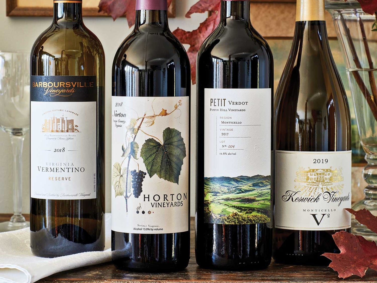Virginia’s annual Governor’s Cup Case includes the year’s top twelve local wines.