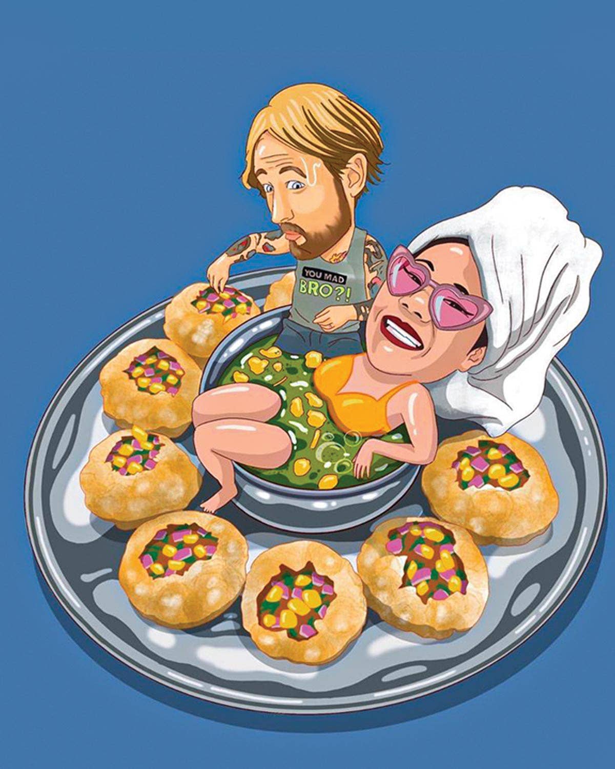 Food illustrations Jeff Segundo