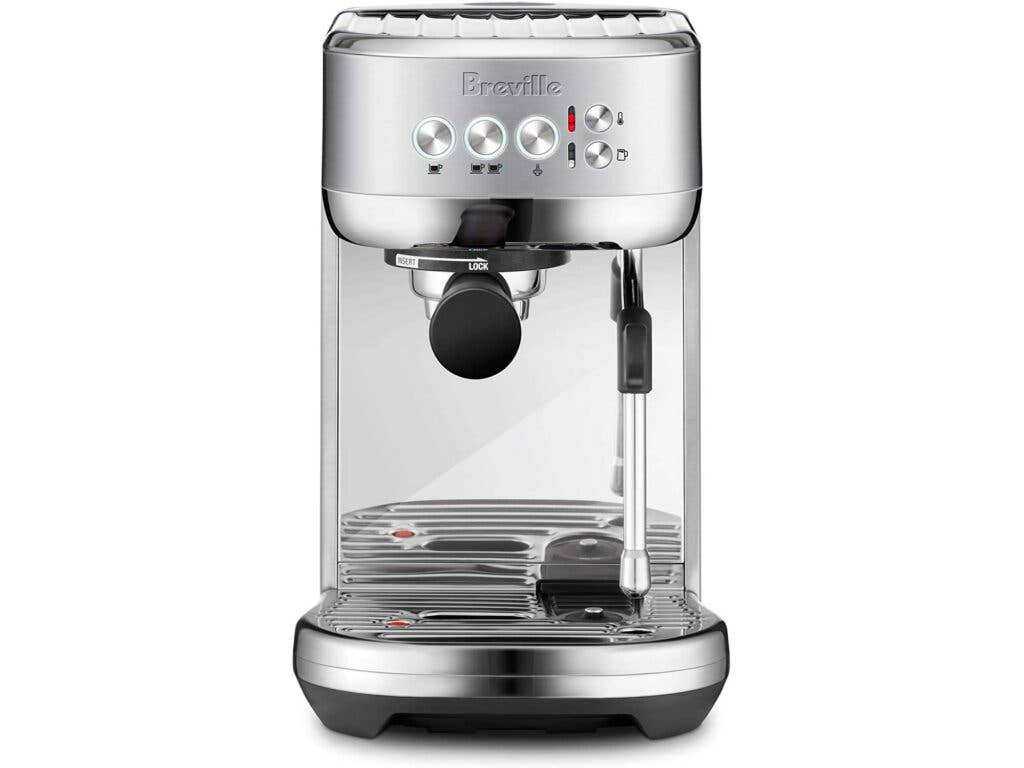 Breville the Bambino Plus Espresso Machine, One Size, Brushed Stainless Steel