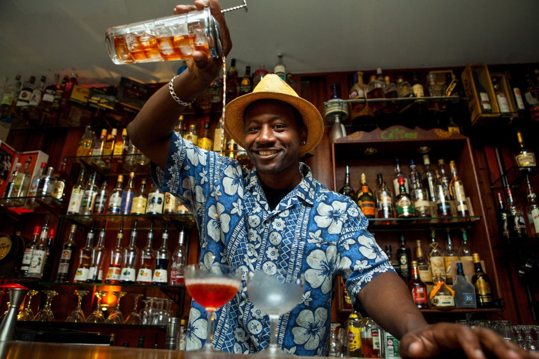 Bartender and spirits professional Ian Burrell is also the cofounder of Equiano, a new transatlantic rum
