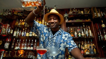 Bartender and spirits professional Ian Burrell is also the cofounder of Equiano, a new transatlantic rum