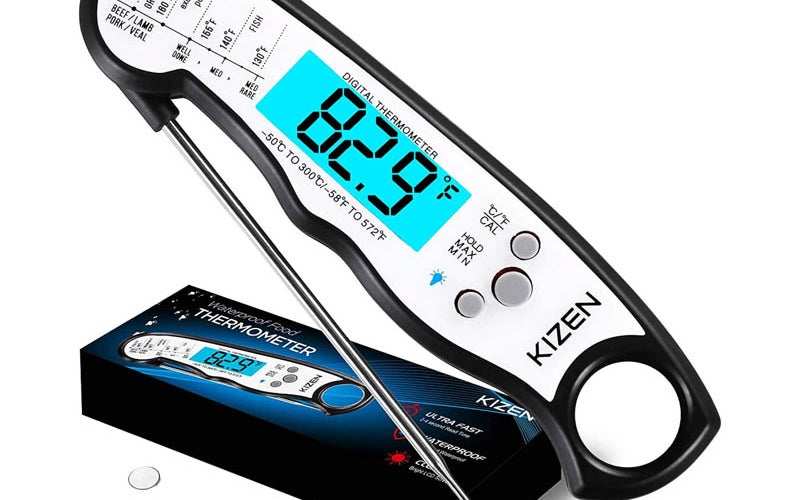 The Best Meat Thermometer Option: Kizen Instant Read Meat Thermometer