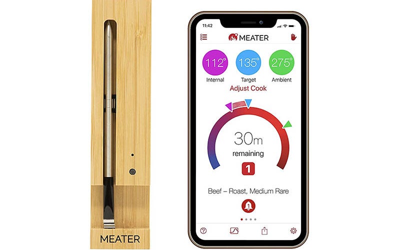 The Best Meat Thermometer Option: Original MEATER Wireless Smart Meat Thermometer