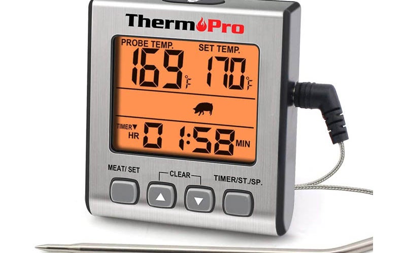 The Best Meat Thermometer Option: ThermoPro TP-16S Digital Meat Thermometer