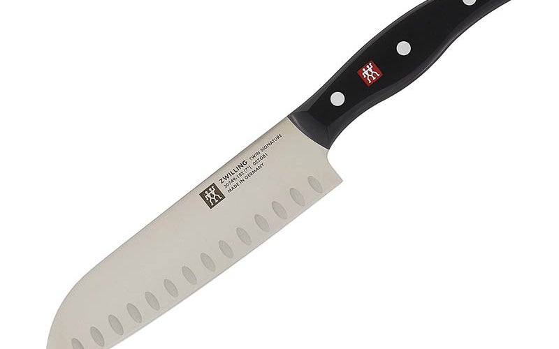 The Best Santoku Knives Option: Henckels Zwilling J.A. Henckels Twin Signature Santoku Knife