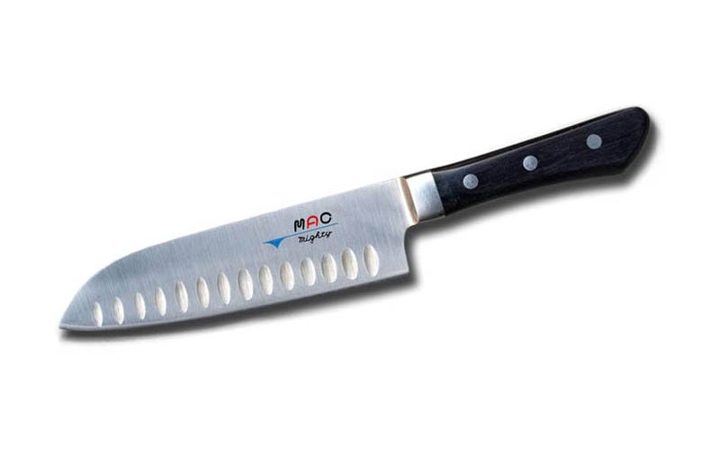 The Best Santoku Knives Option: Mac Knife MSK-65 Professional Hollow Edge 6.5” Santoku Knife