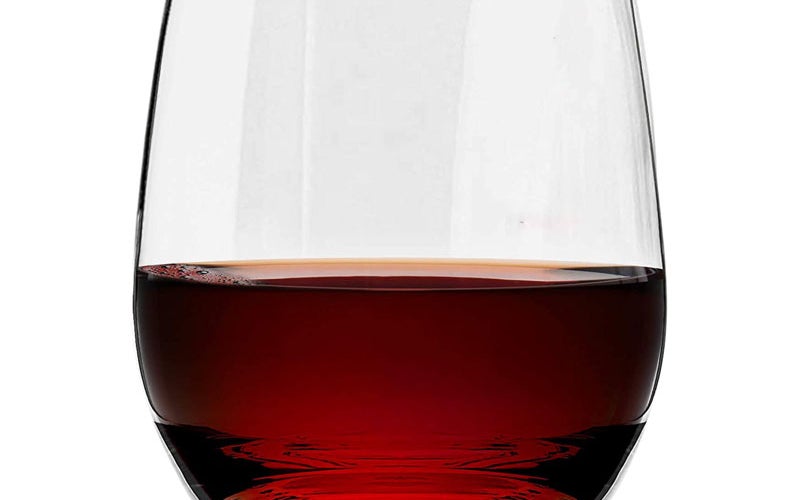 he Best Plastic Wine Glasses Option Vivocci Unbreakable Plastic Stemless Wine Glass