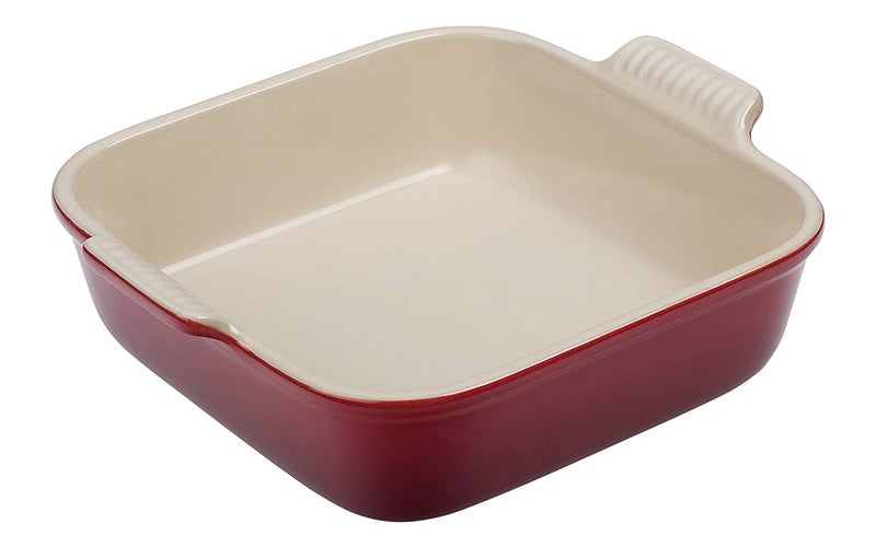 The Best Baking Pans Option Le Creuset Stoneware Heritage Square Dish