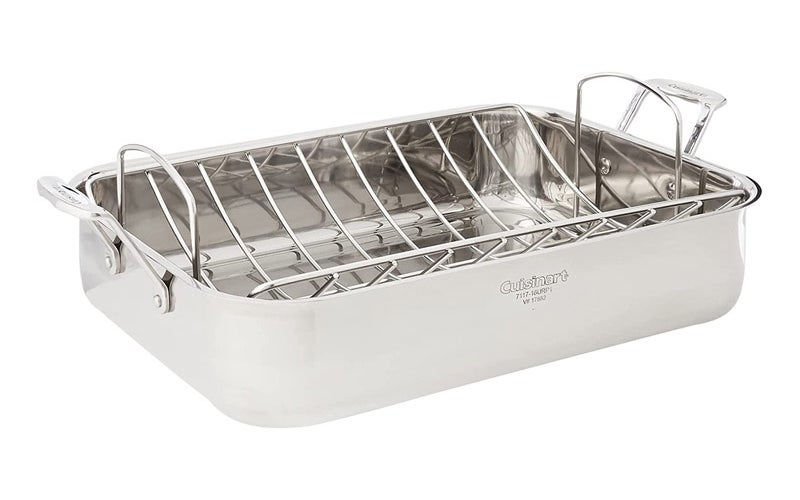 The Best Roasting Pan Option Cuisinart Chef&#8217;s Classic Stainless Roaster